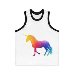 Magic Unicorn Unisex Basketball Jersey (AOP)