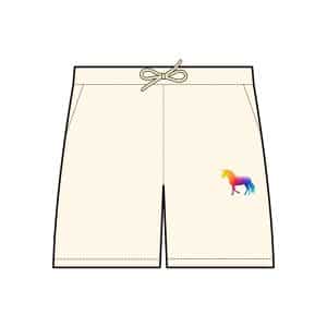 Magic Unicorn Unisex Garment-Dyed Lightweight Fleece Sweat Shorts