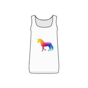 Magic Unicorn Women's Micro Ribbed Tank