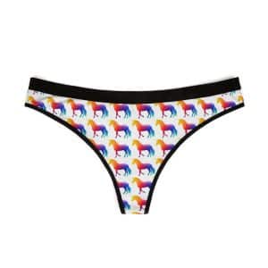 Magic Unicron Women's Thongs (AOP)