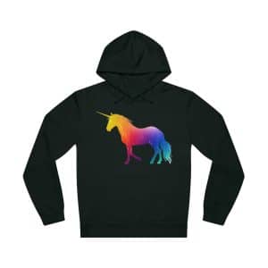 Magic Unicorn Unisex Drummer Hoodie