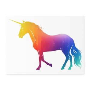 Magic Unicorn Yard Sign