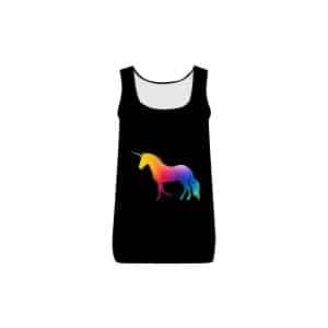 Magic Unicorn Women's Baby Rib Tank