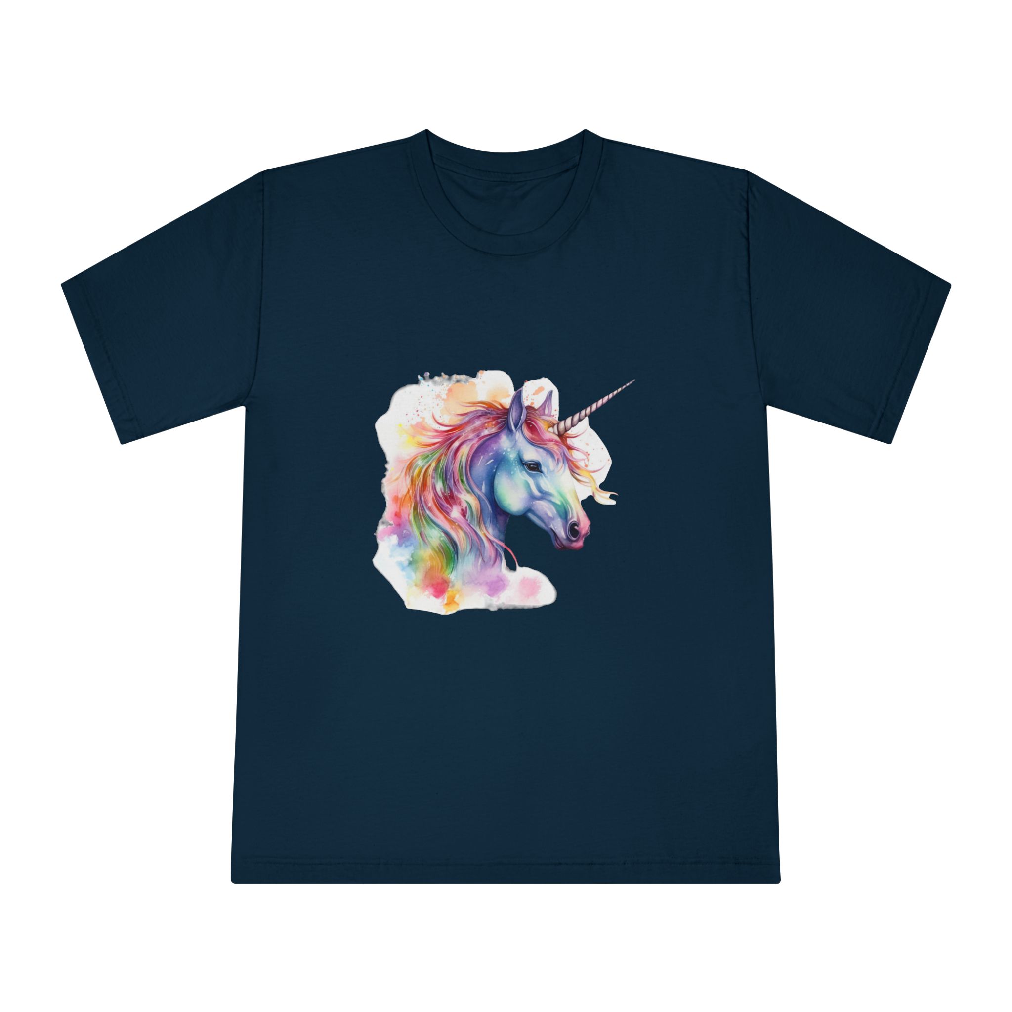 Coloful Unicorn Unisex Classic Crewneck T Shirt - Image 17