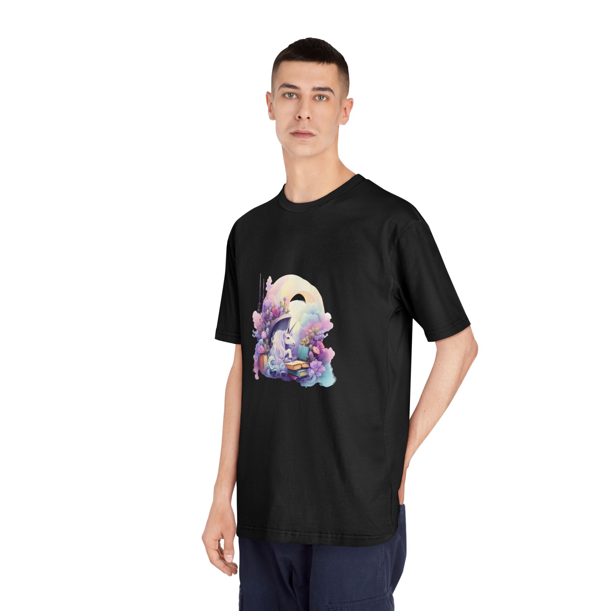 Unicorns 242 Unisex Classic Crewneck T Shirt - Image 8
