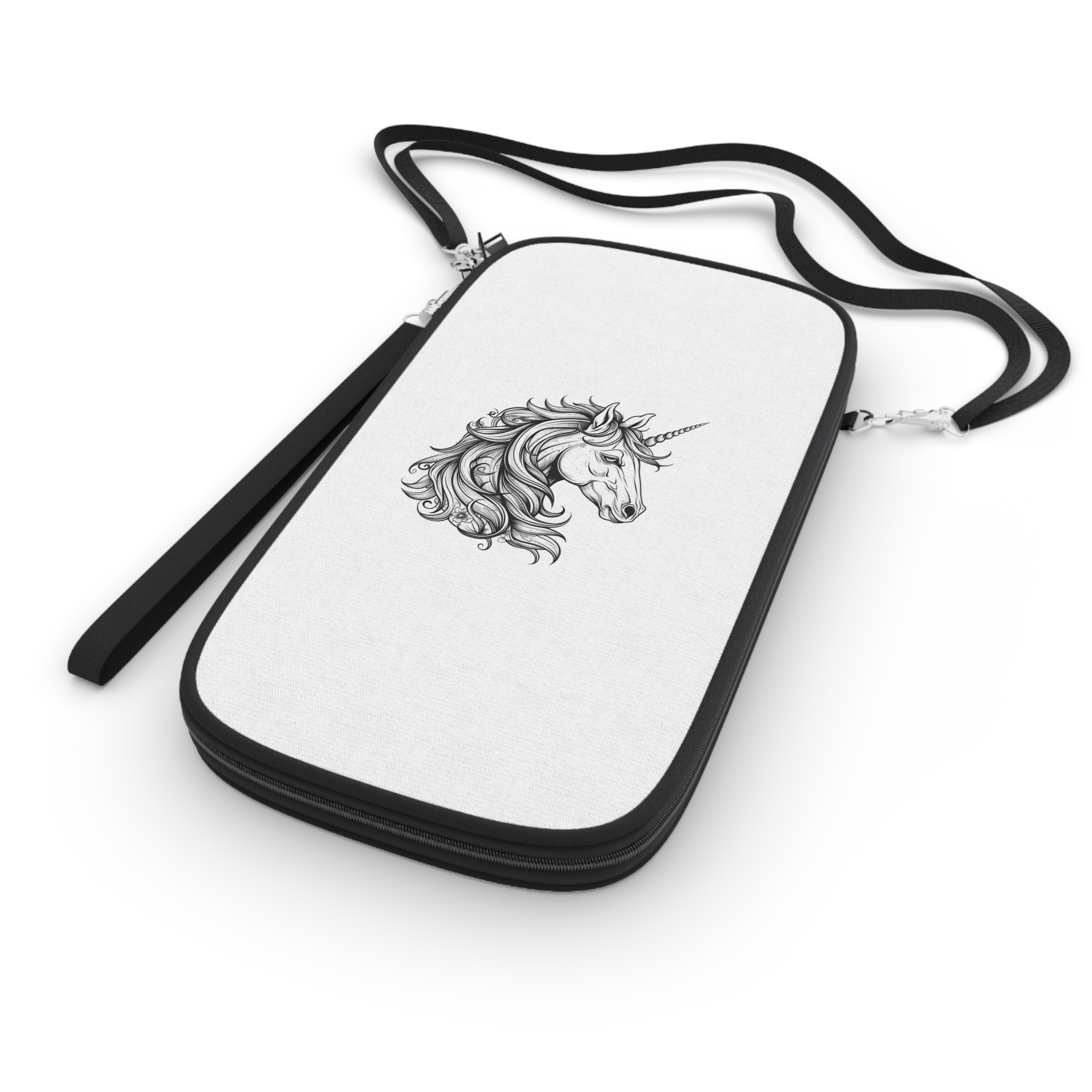 Cute Unicorn Animation Line Drawing Black White Create Greeting Cards Coloring Books Po Copy Passport Wallet - Image 3