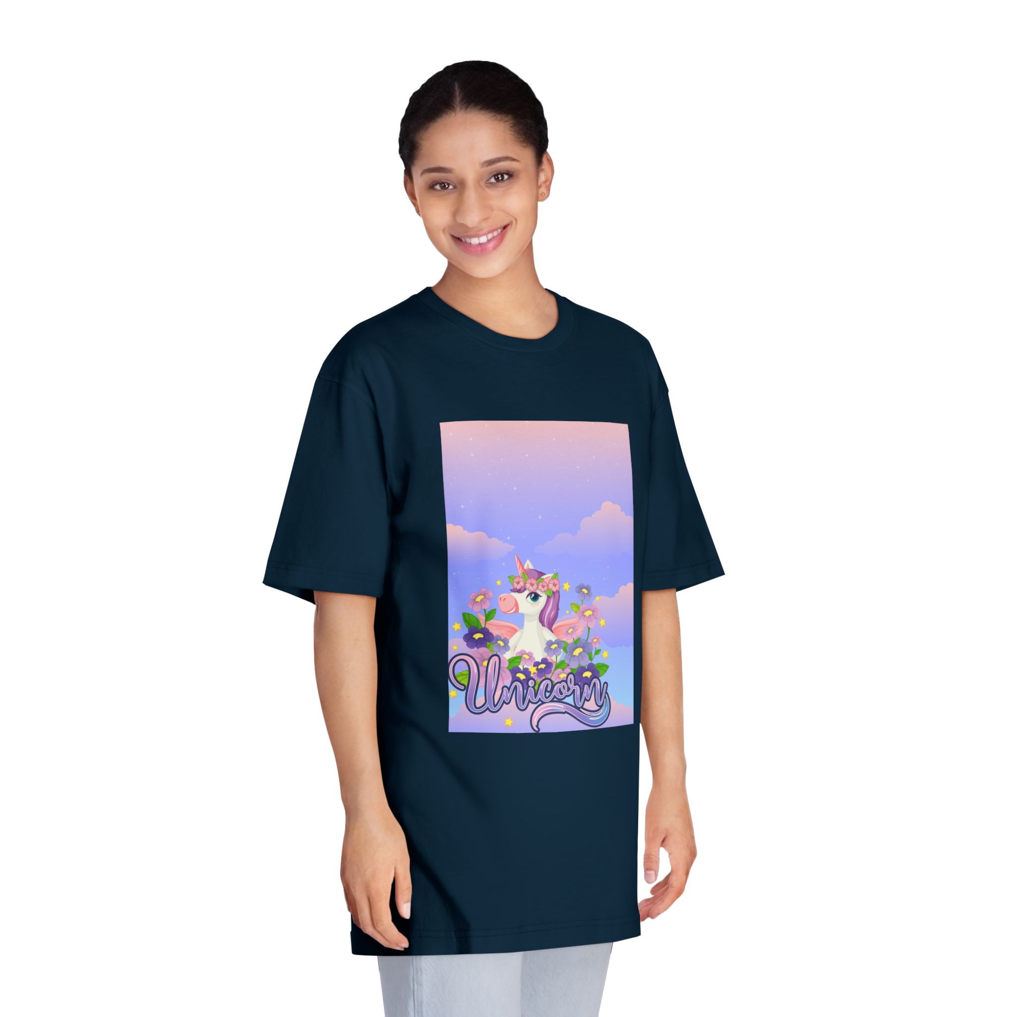 Unicorn V482 Unisex Classic Crewneck T Shirt - Image 19