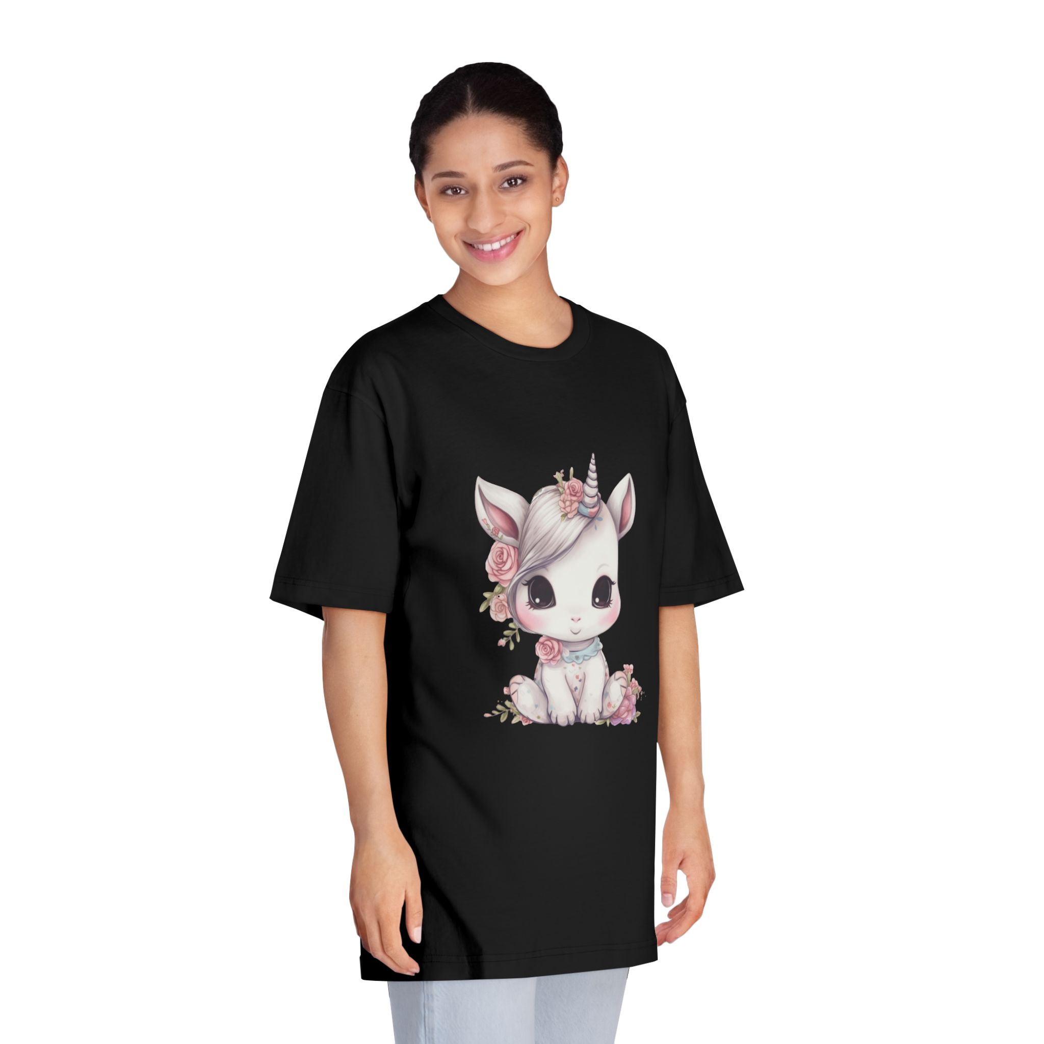 Unicorns 384 Unisex Classic Crewneck T Shirt - Image 7