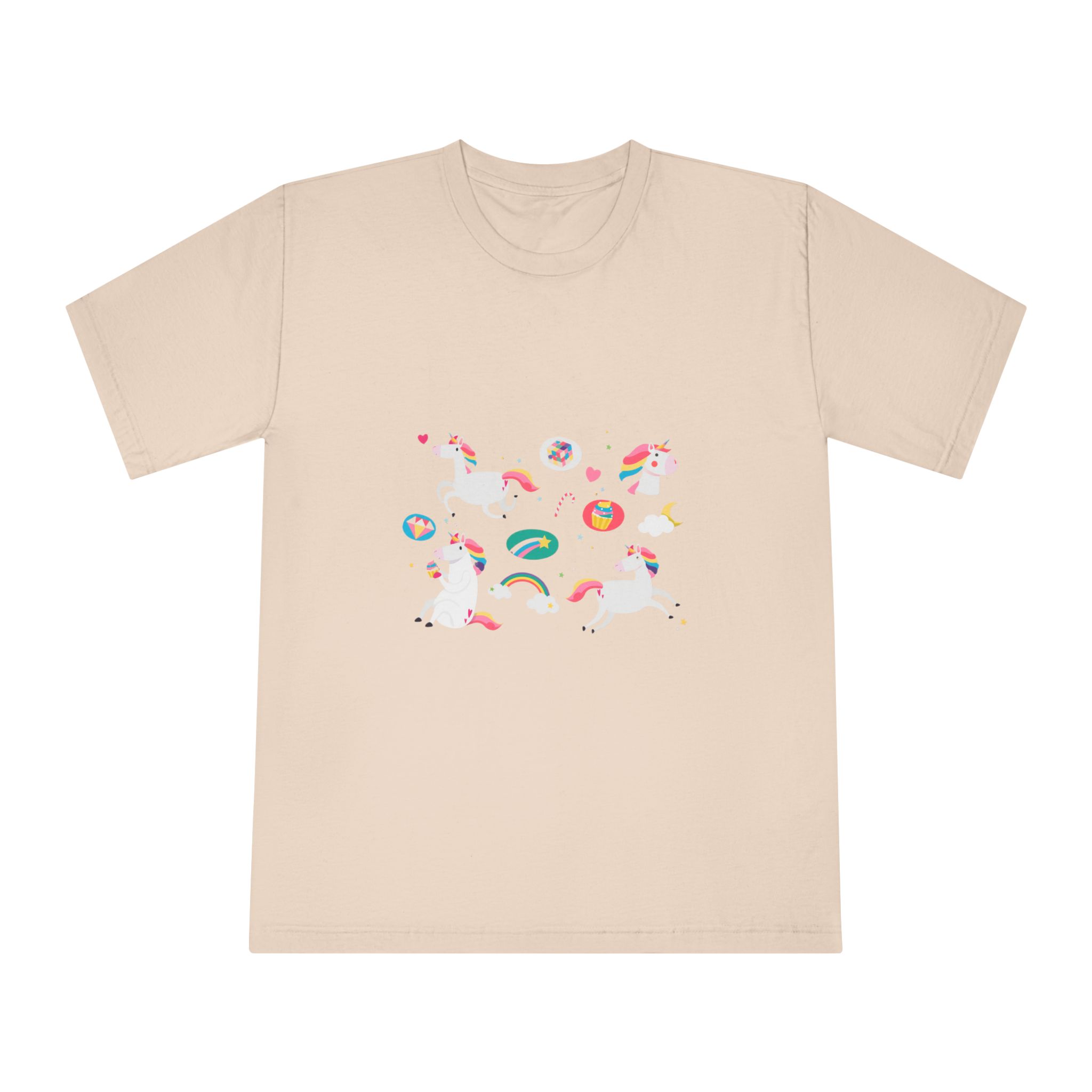 Unicorns 65 Unisex Classic Crewneck T Shirt - Image 9