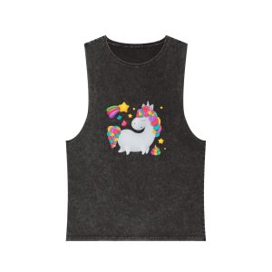 Unicorn V398 Unisex Stonewash Tank Top