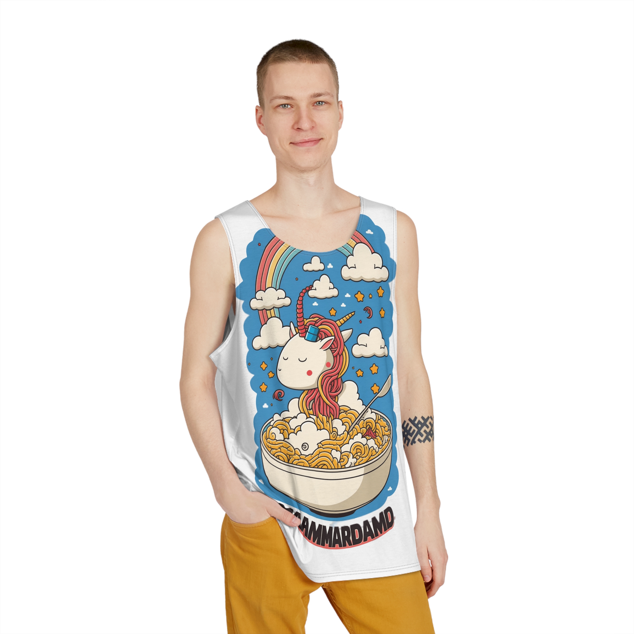 Unicorns 407 Mens Tank Aop - Image 3