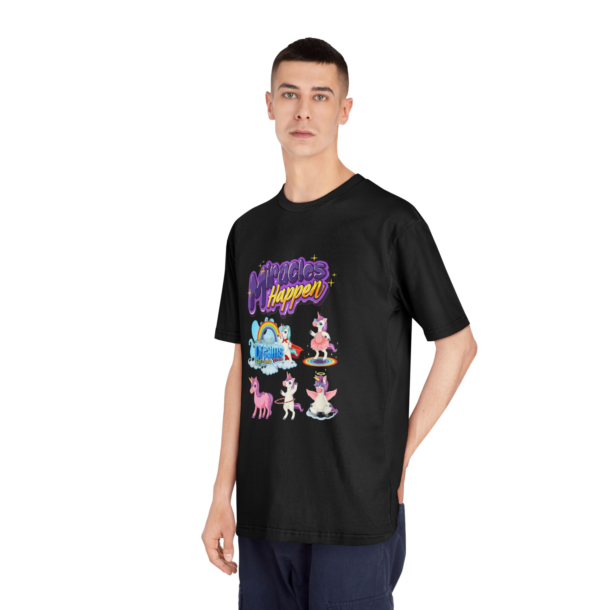 Unicorn V749 Unisex Classic Crewneck T Shirt - Image 8