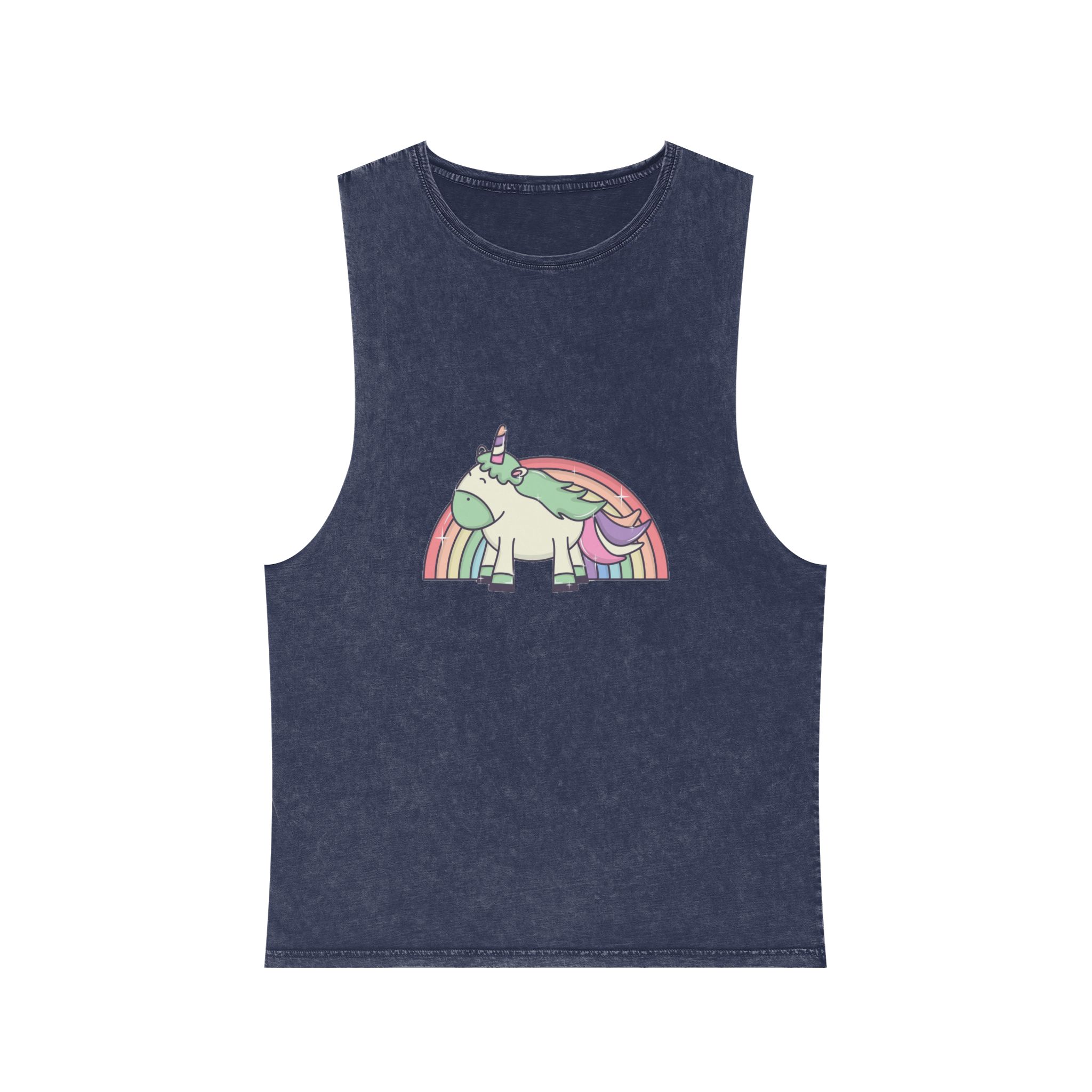 Unicorn V339 Unisex Stonewash Tank Top - Image 13