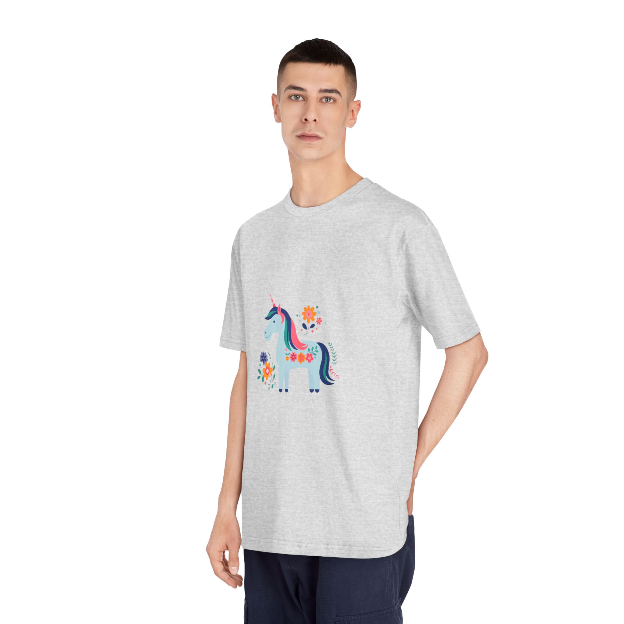 Unicorns 370 Unisex Classic Crewneck T Shirt - Image 16