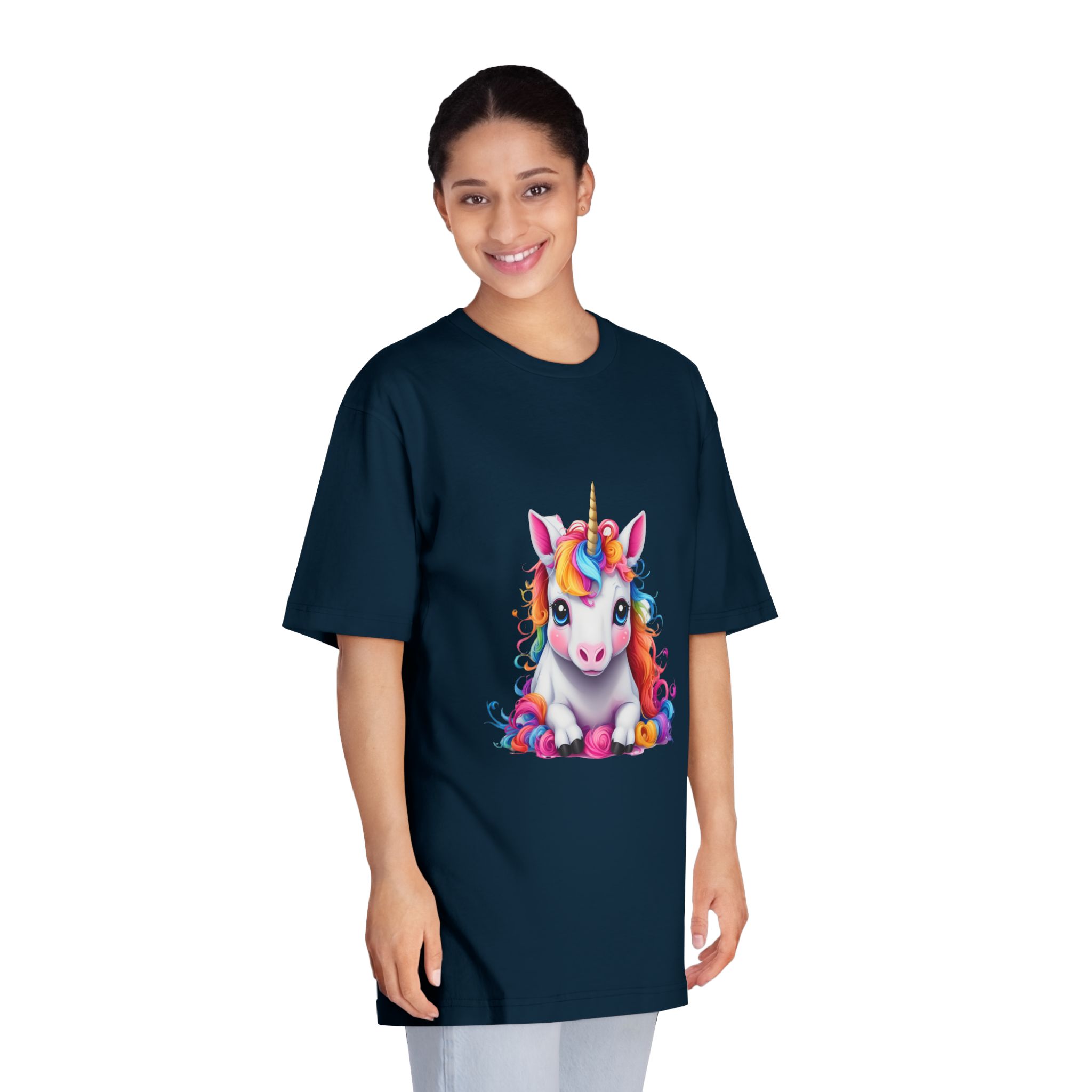 Unicorns 267 Unisex Classic Crewneck T Shirt - Image 19