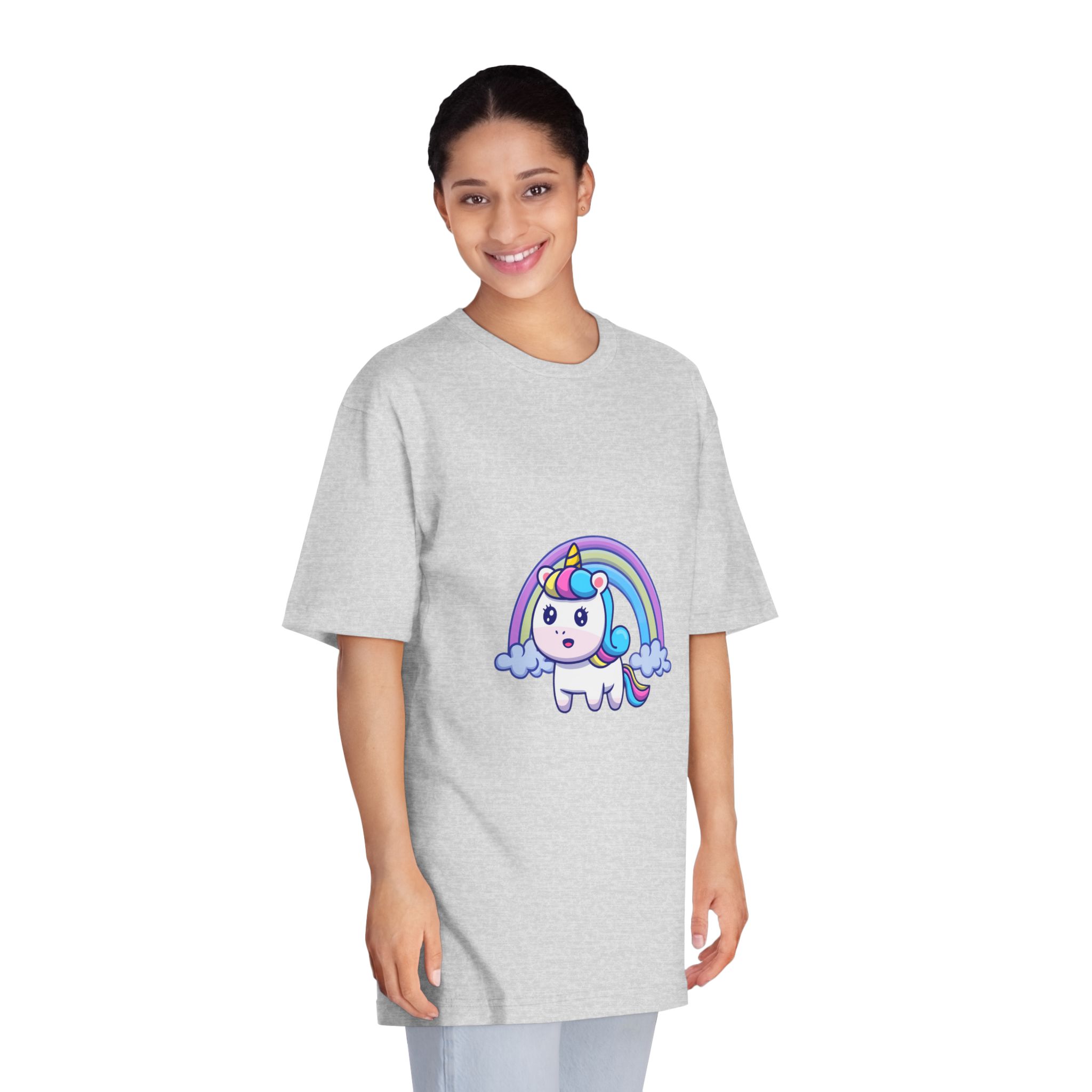 Unicorn V588 Unisex Classic Crewneck T Shirt - Image 15