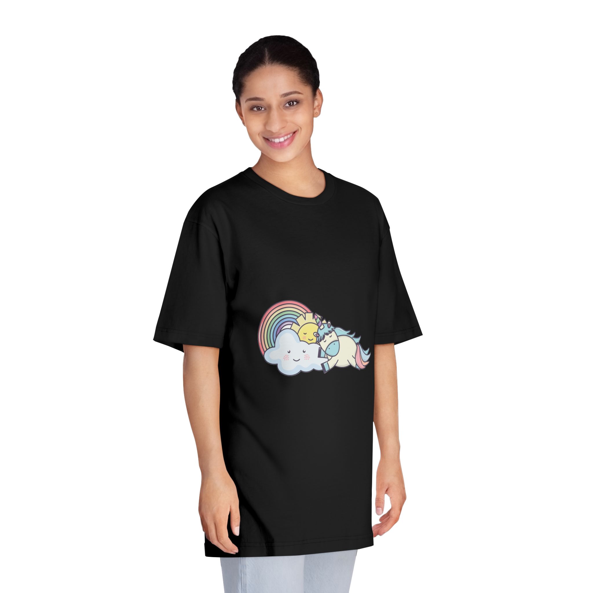 Unicorns 120 Unisex Classic Crewneck T Shirt - Image 7