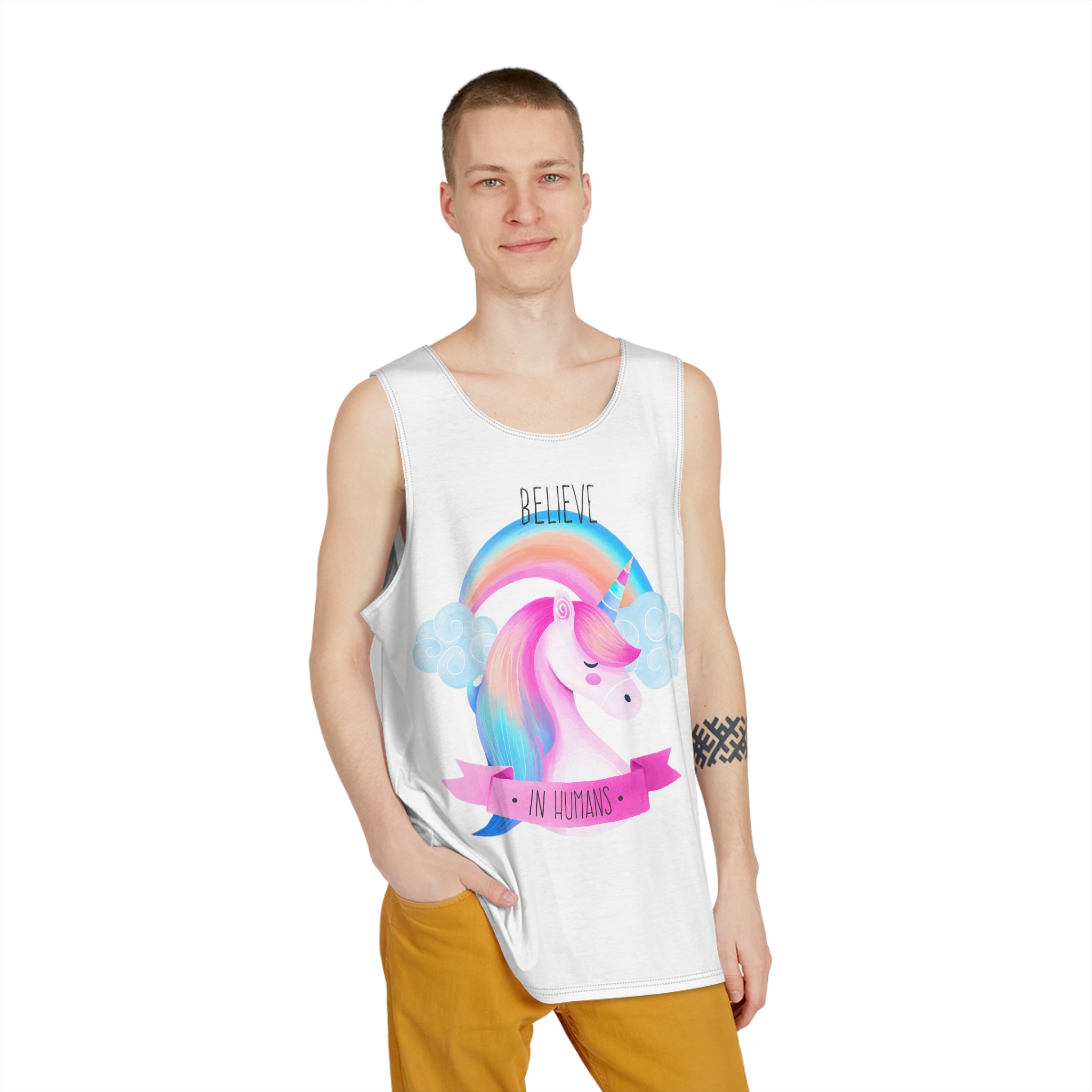 Unicorn V336 Mens Tank Aop - Image 3