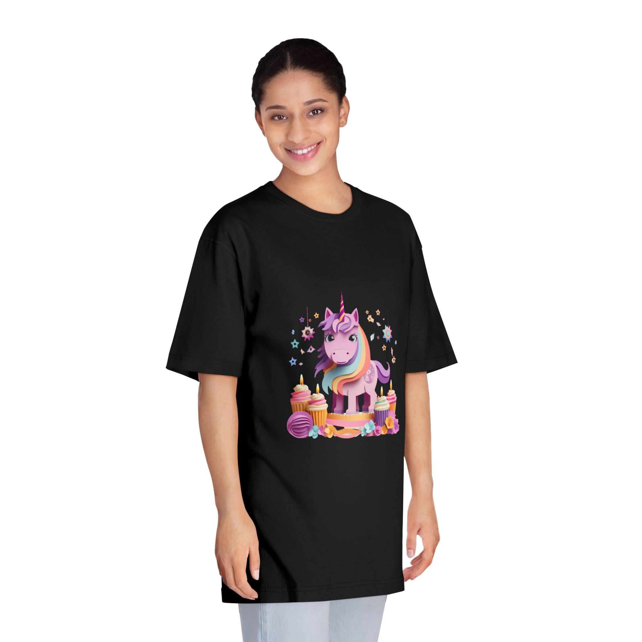 Unicorns 286 Unisex Classic Crewneck T Shirt - Image 7