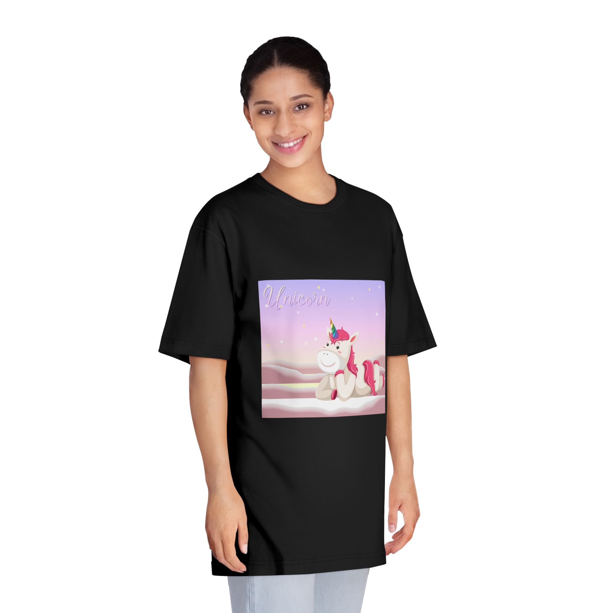 Unicorn V519 Unisex Classic Crewneck T Shirt - Image 7
