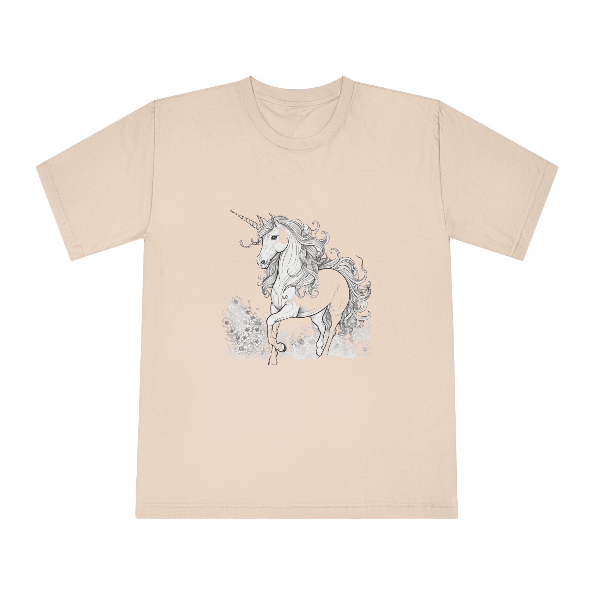 Unicorns 240 Unisex Classic Crewneck T Shirt - Image 9