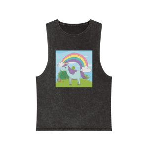 Unicorn V334 Unisex Stonewash Tank Top
