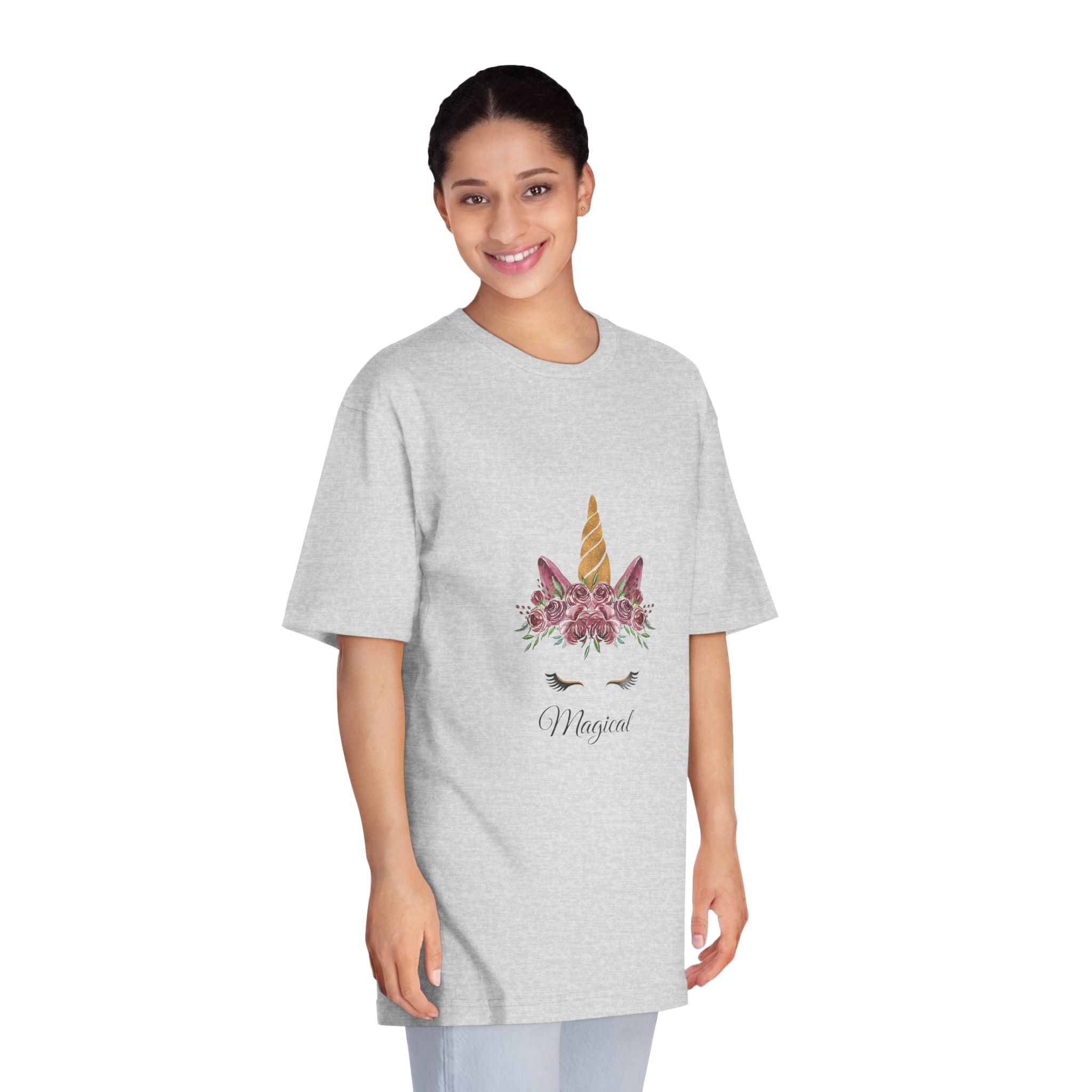 Unicorn V500 Unisex Classic Crewneck T Shirt - Image 15