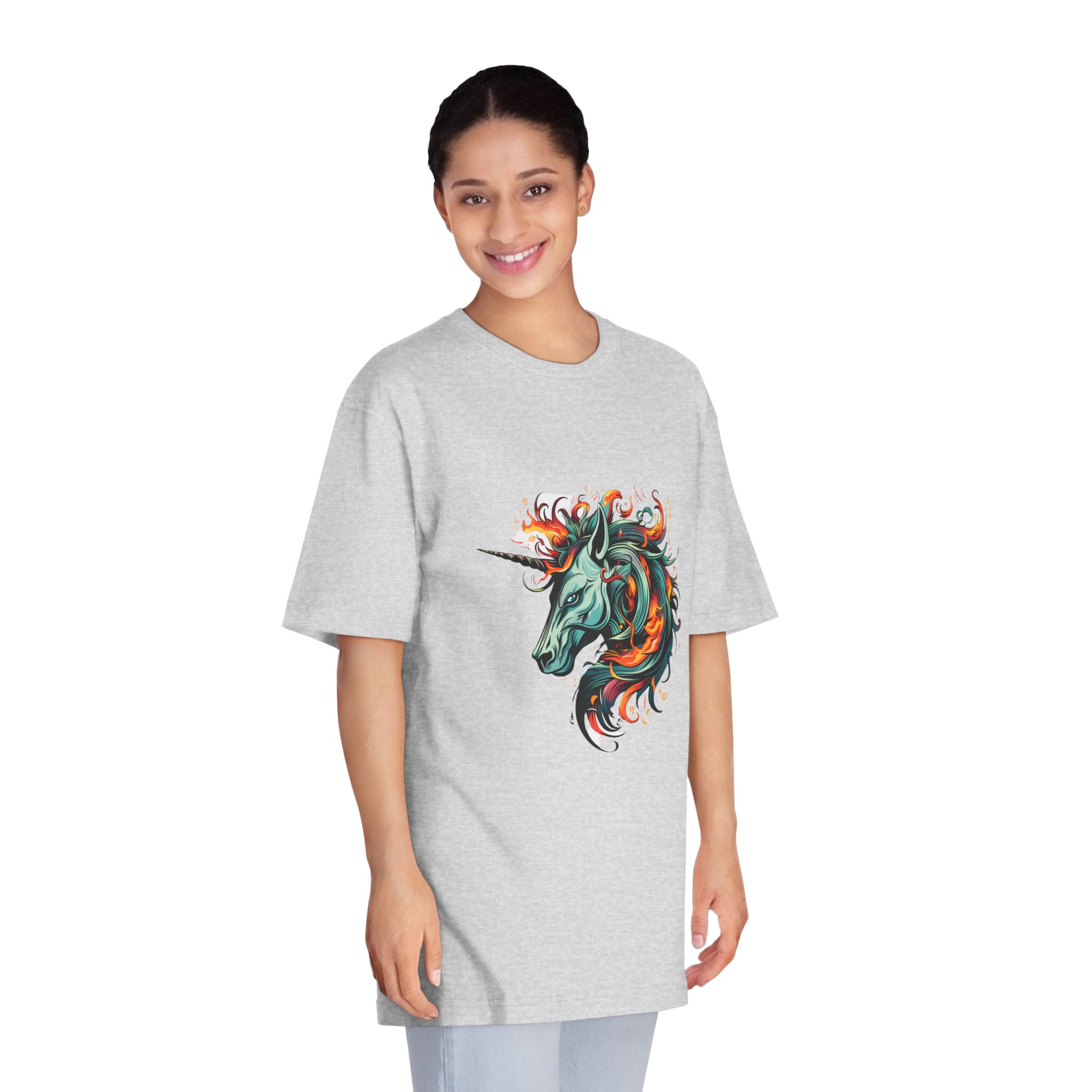 Unicorns 380 Unisex Classic Crewneck T Shirt - Image 15