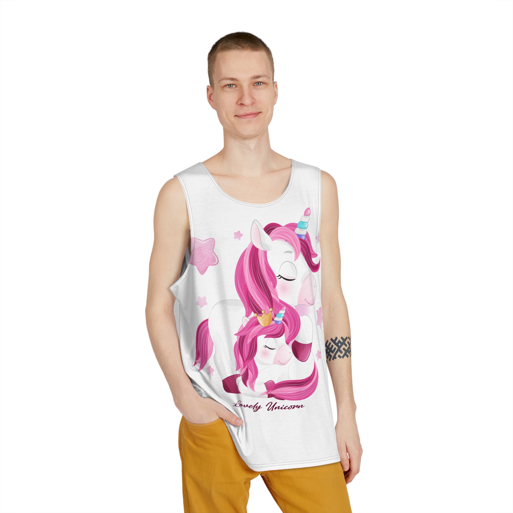 Unicorn V492 Mens Tank Aop - Image 3