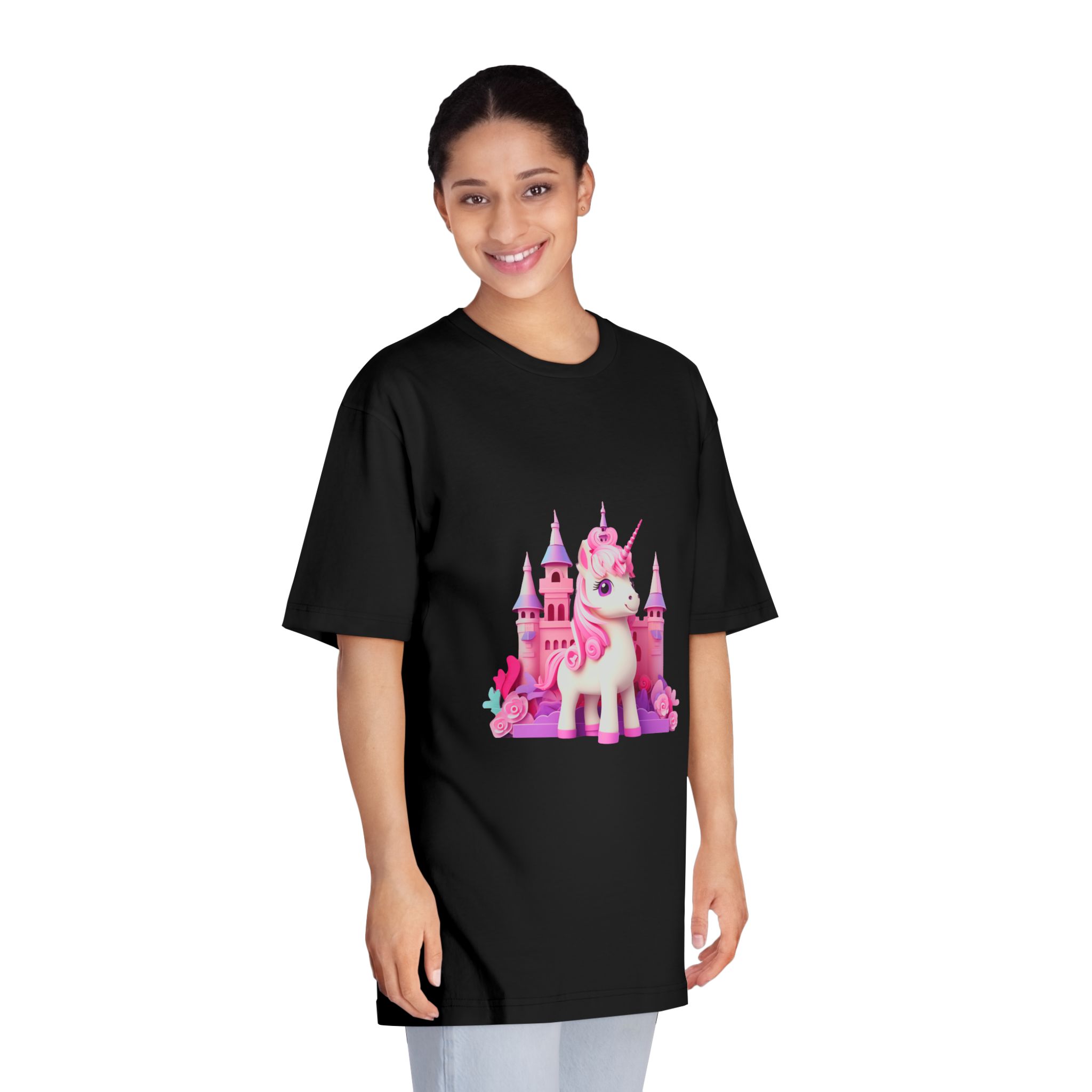 Unicorns 345 Unisex Classic Crewneck T Shirt - Image 7
