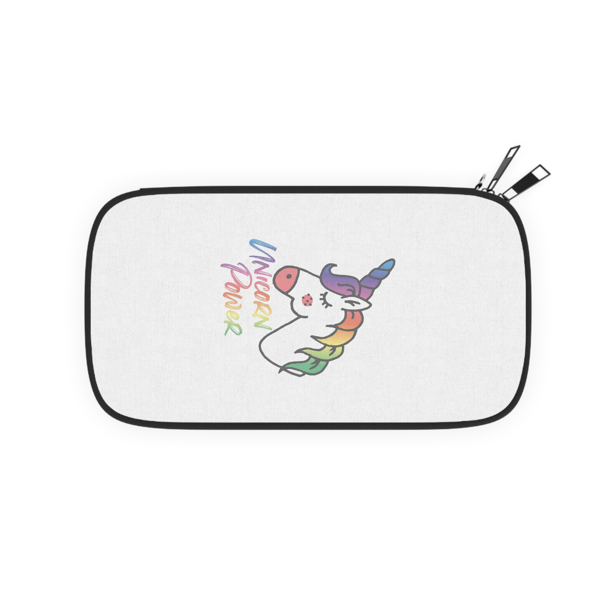 Cute Magical Unicorn Hand Drawn Illustration Passport Wallet