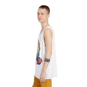 Whimsical Wonders Adorable Unicorn Fotor Bg Remover 2023120317116 Mens Tank Aop