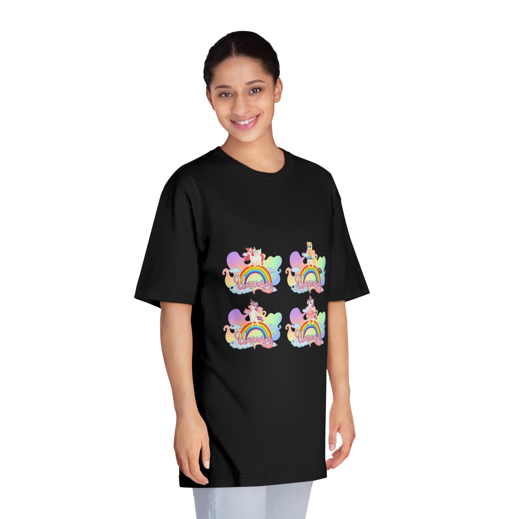 Unicorn V567 Unisex Classic Crewneck T Shirt - Image 7