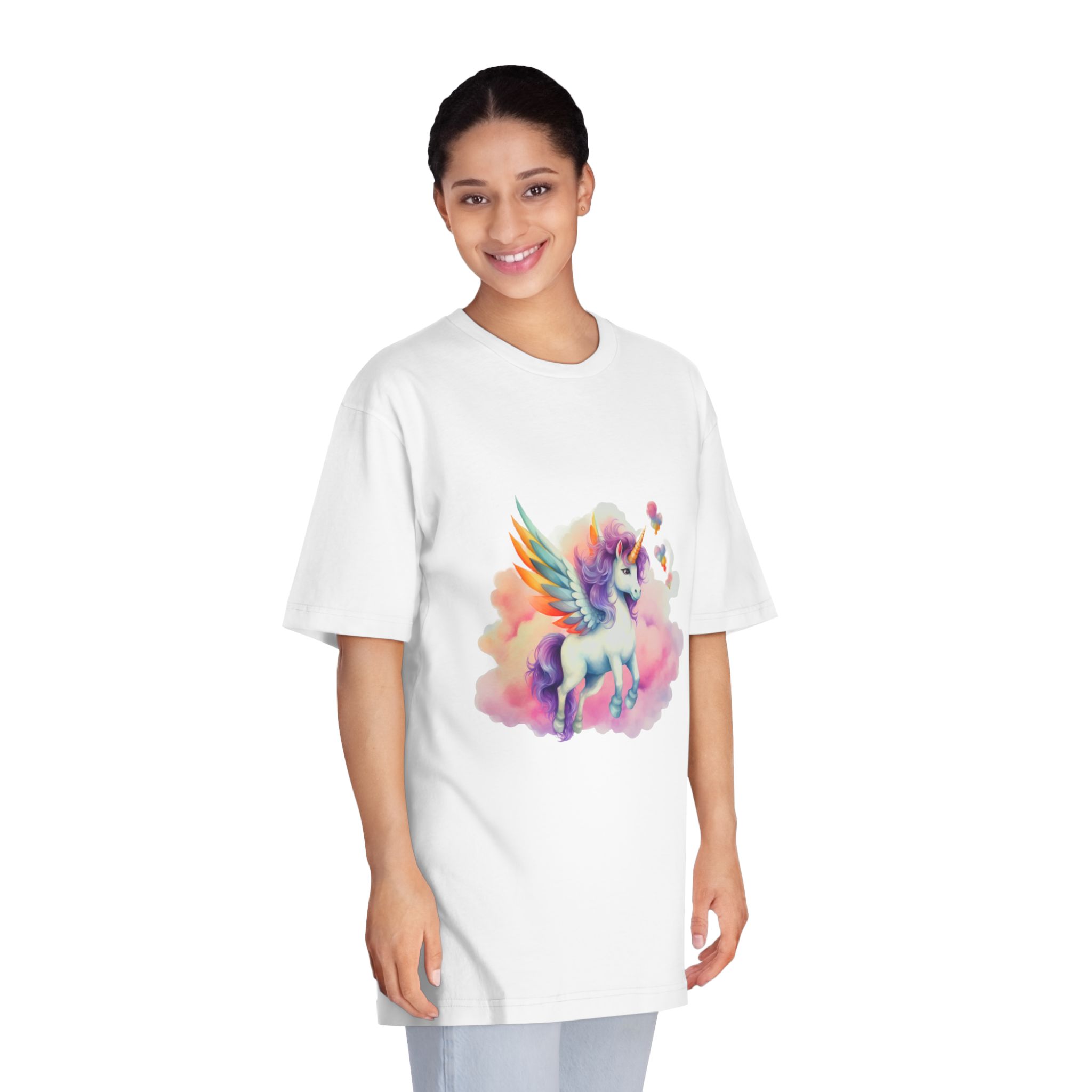 Unicorns 357 Unisex Classic Crewneck T Shirt - Image 3
