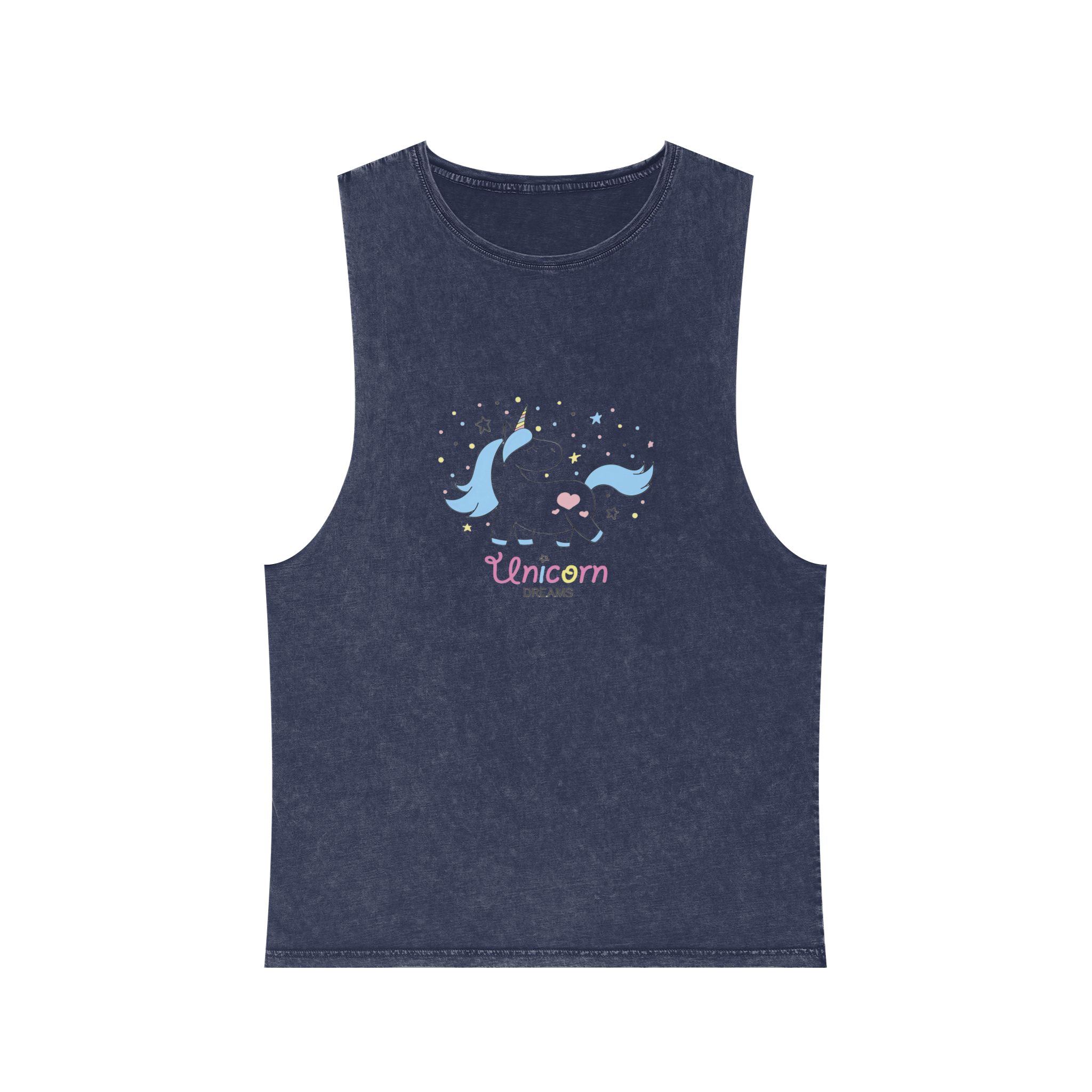 Unicorn V378 Unisex Stonewash Tank Top - Image 13