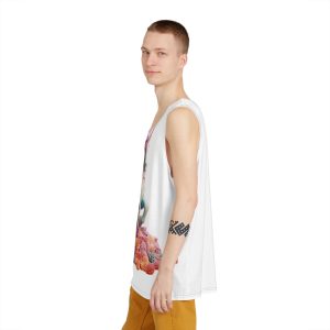 Colorful 3d Mythical Unicorn (3) Copy Mens Tank Aop