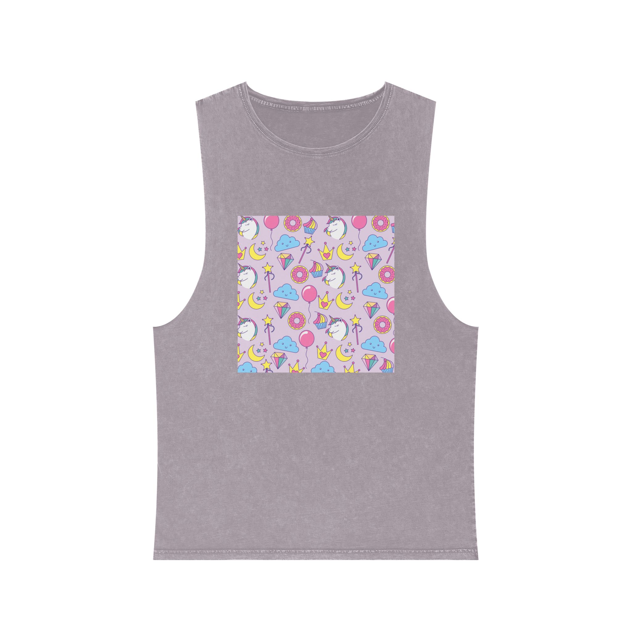 Unicorn V355 Unisex Stonewash Tank Top - Image 17
