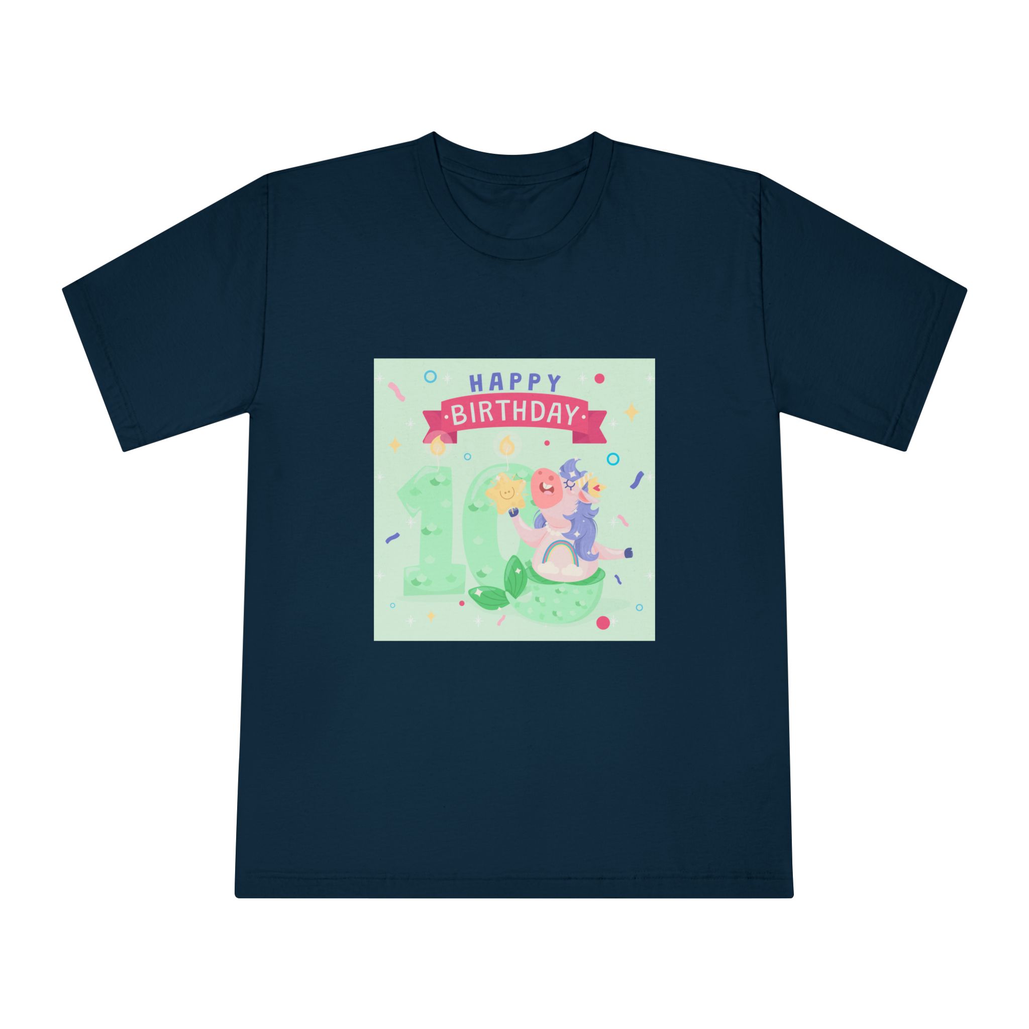 Unicorn V738 Unisex Classic Crewneck T Shirt - Image 17