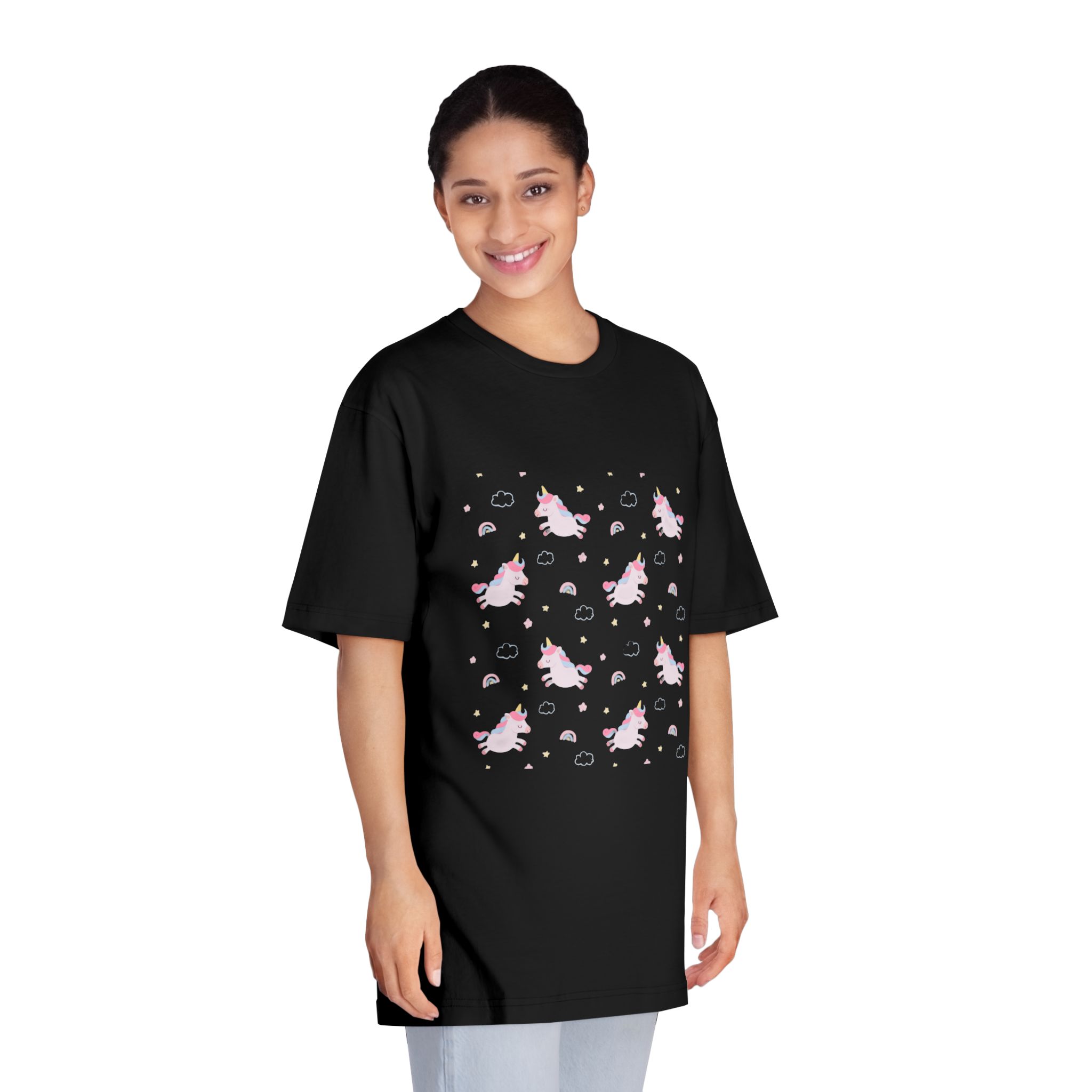 Unicorn V854 Unisex Classic Crewneck T Shirt - Image 7