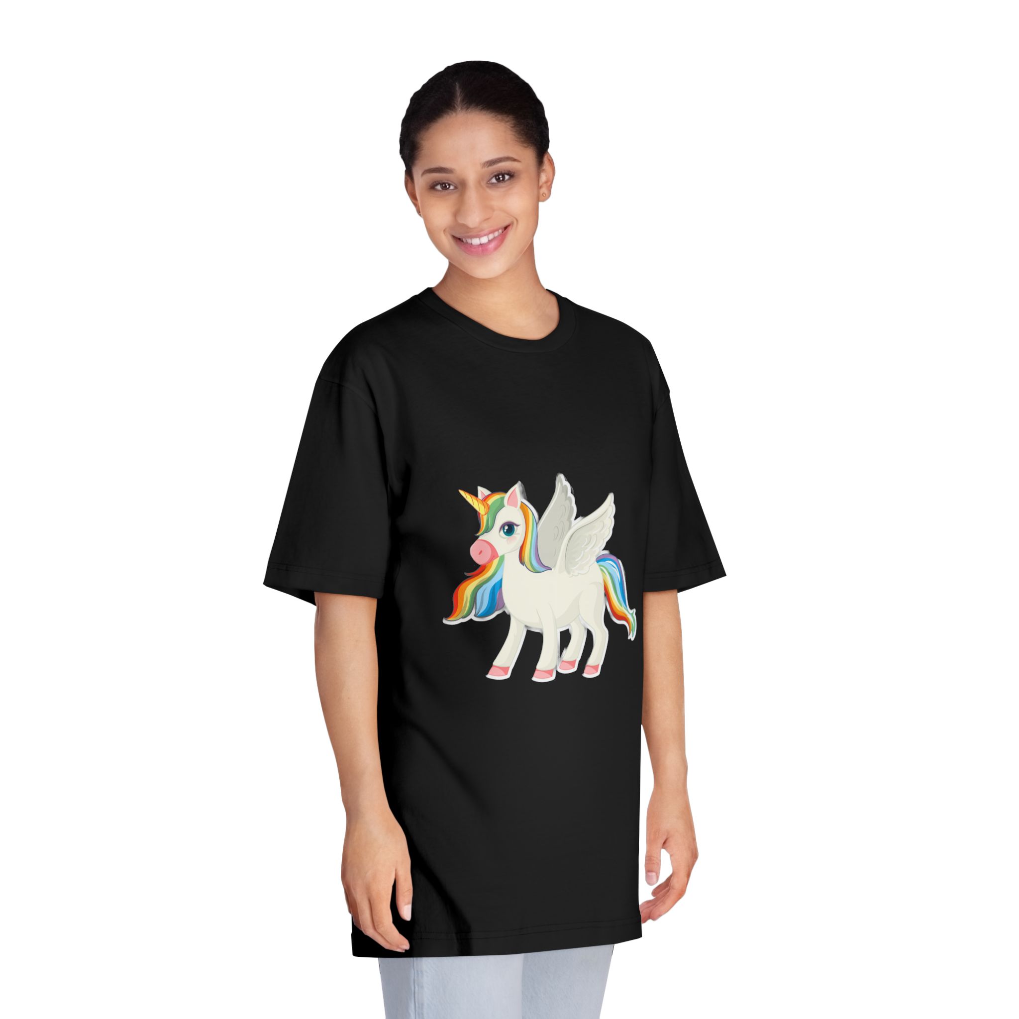 Unicorn V682 Unisex Classic Crewneck T Shirt - Image 7