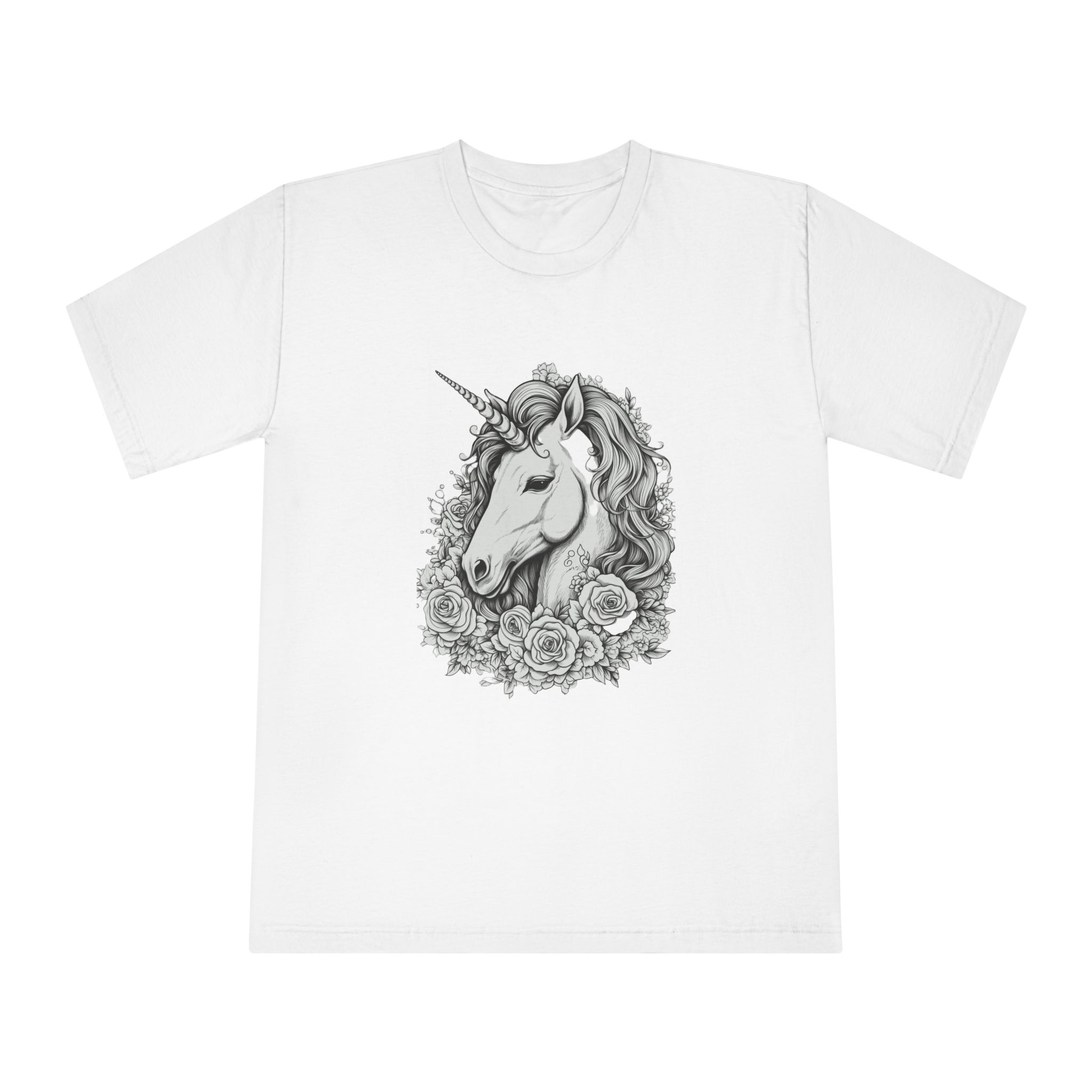Unicorns 372 Unisex Classic Crewneck T Shirt