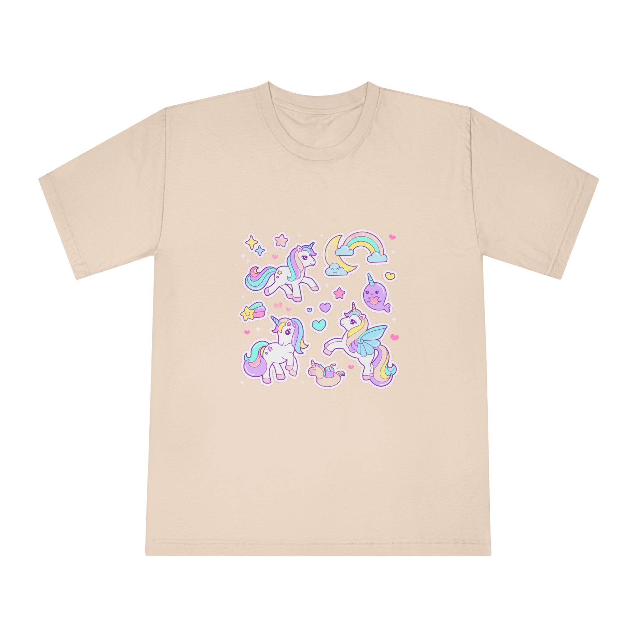 Unicorn V893 Unisex Classic Crewneck T Shirt - Image 9
