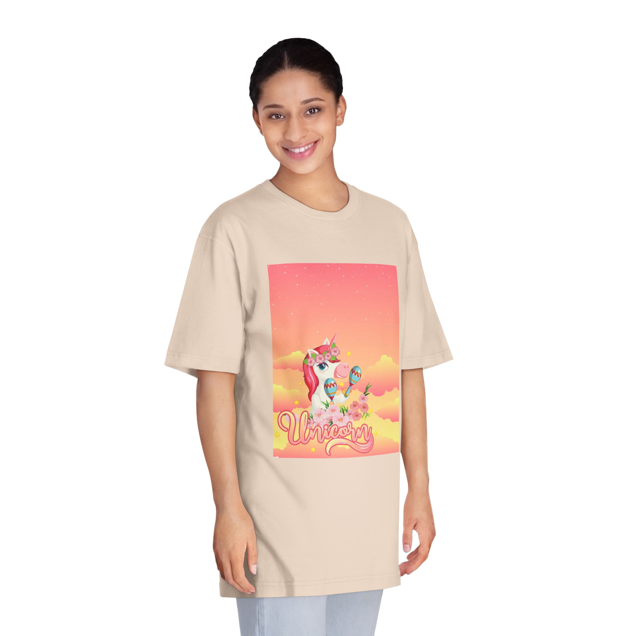 Unicorn V471 Unisex Classic Crewneck T Shirt - Image 11