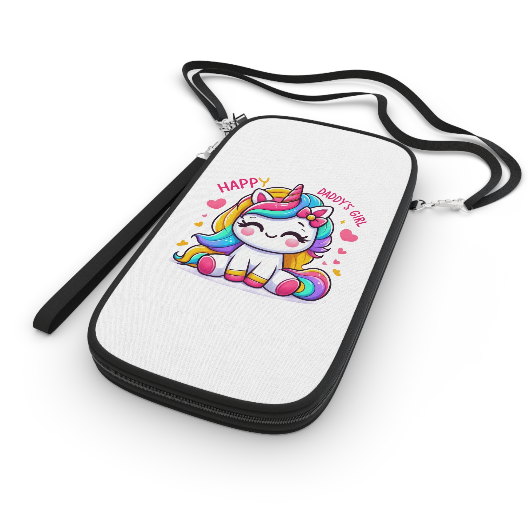Happy Daddys Girl Unicorn Passport Wallet - Image 3