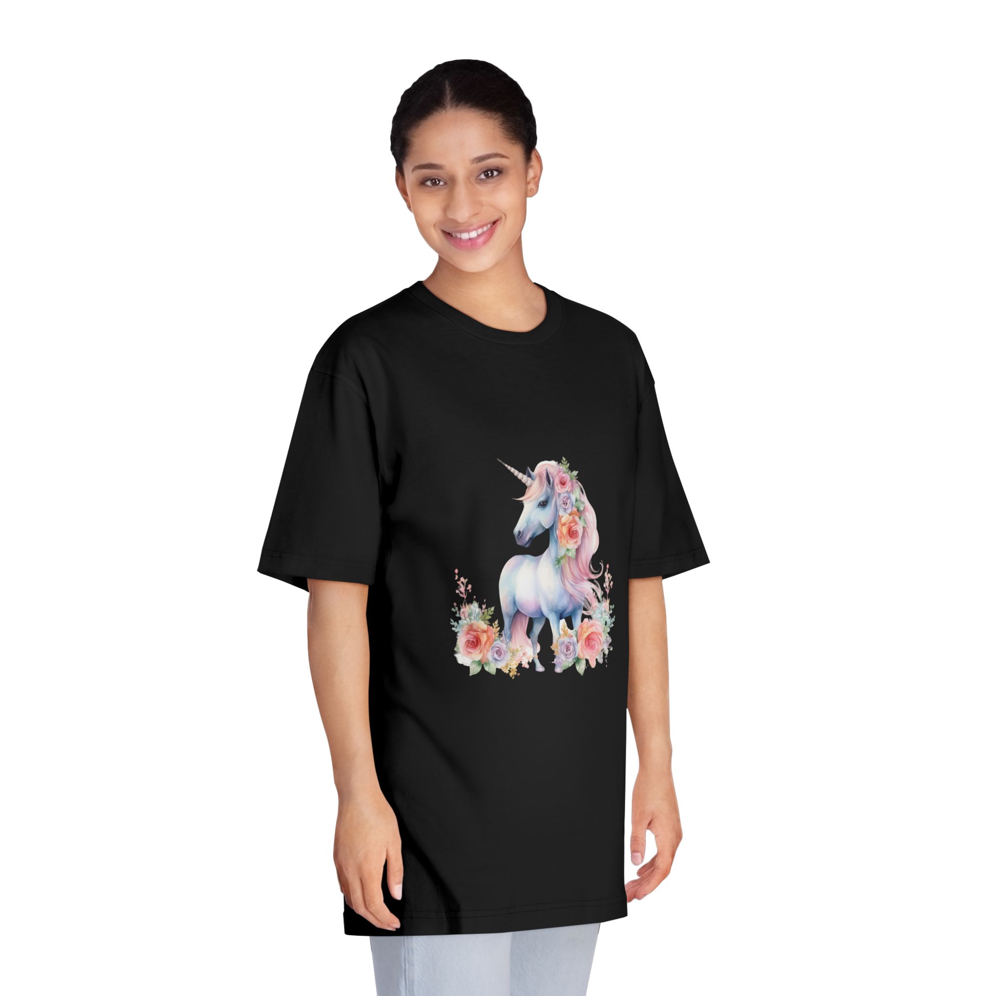 Unicorns 396 Unisex Classic Crewneck T Shirt - Image 7
