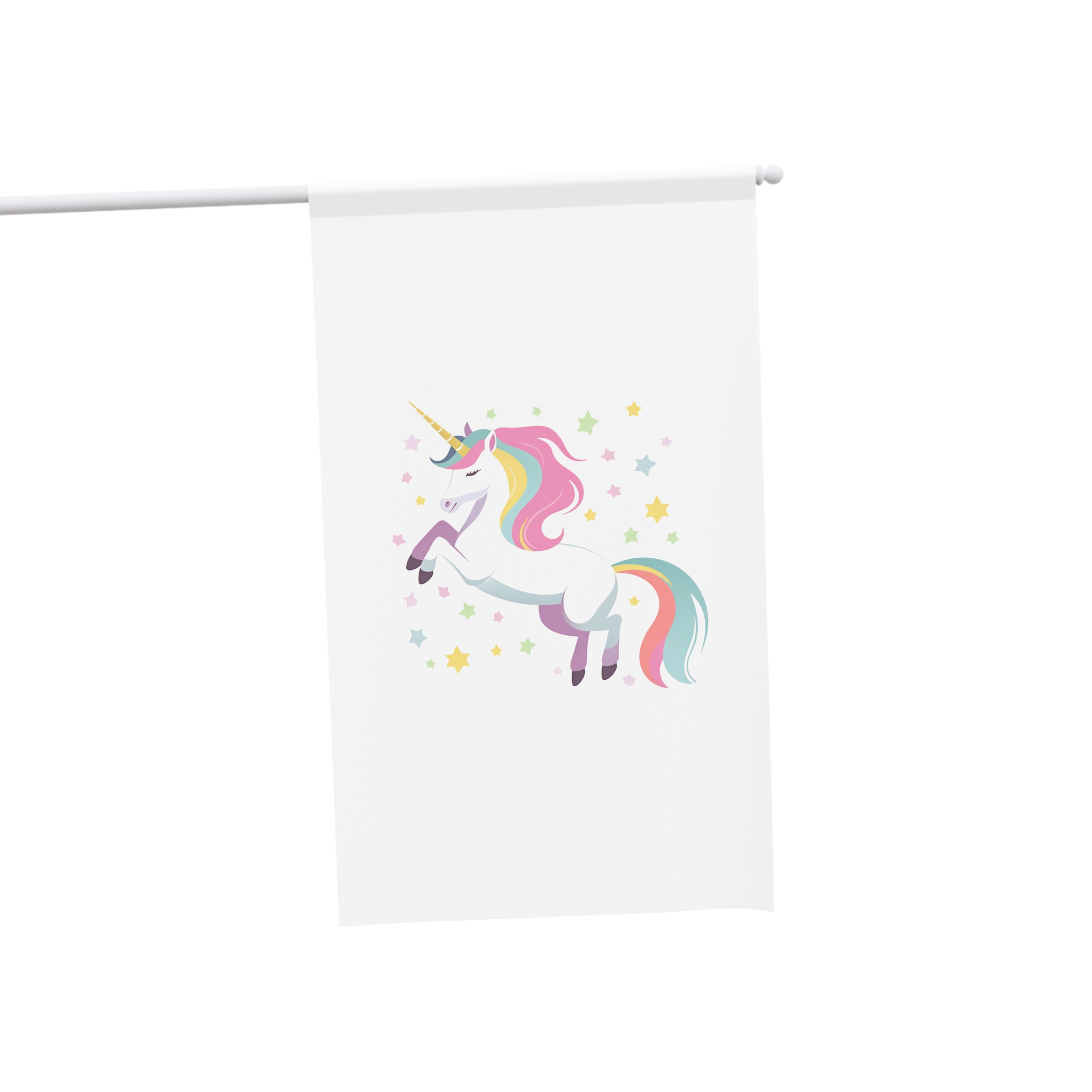 Unicorn With Stars Stars Background Generative Ai House Banner - Image 3