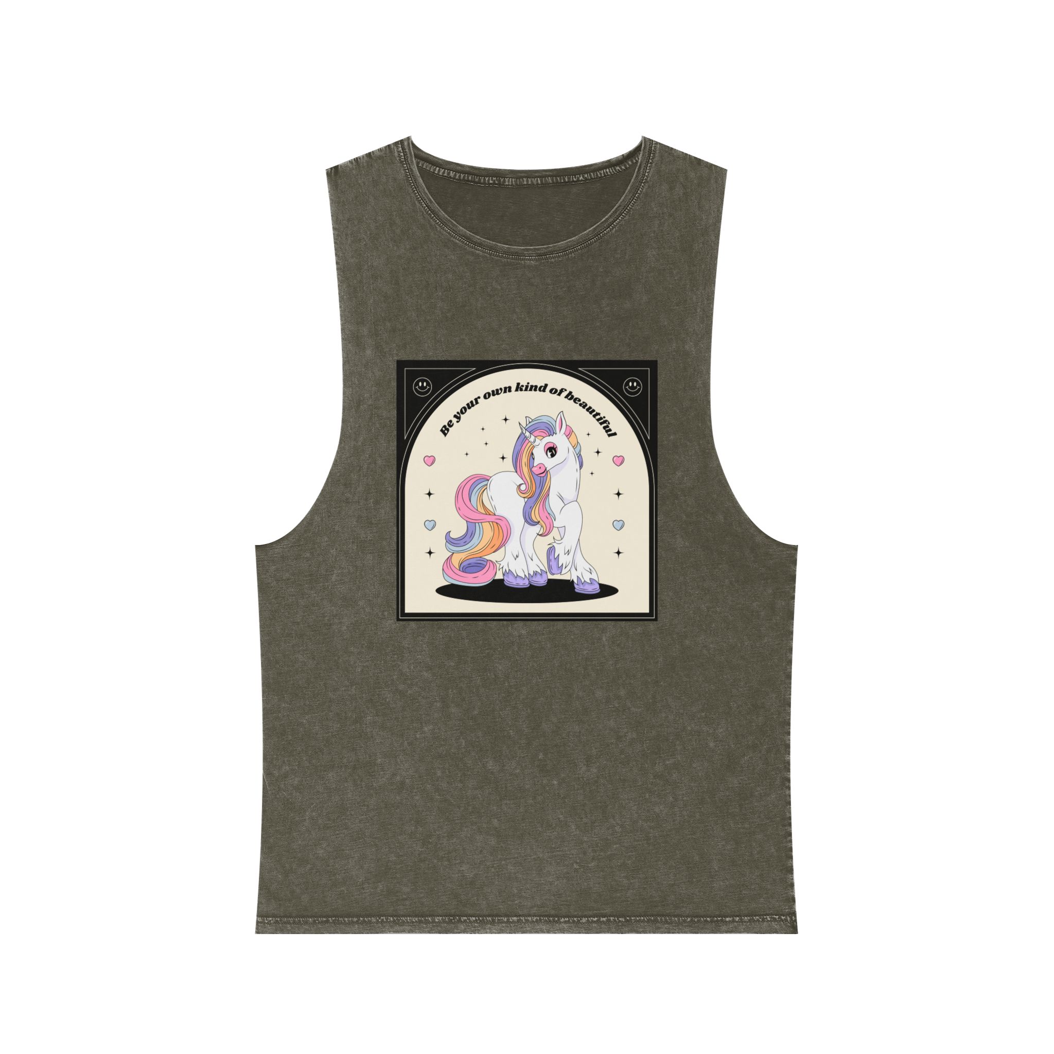 Unicorn V454 Unisex Stonewash Tank Top - Image 5