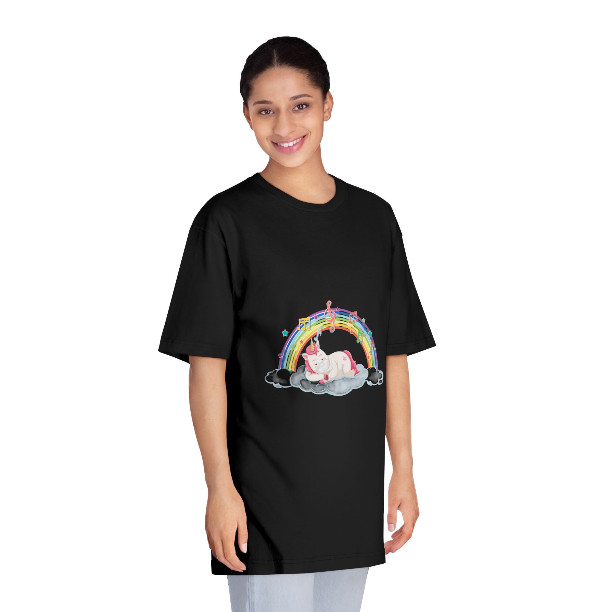 Unicorn V654 Unisex Classic Crewneck T Shirt - Image 7