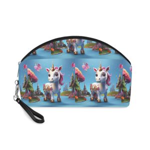 Animated Unicorn Children Generated By Ai (19) Makeup Bag