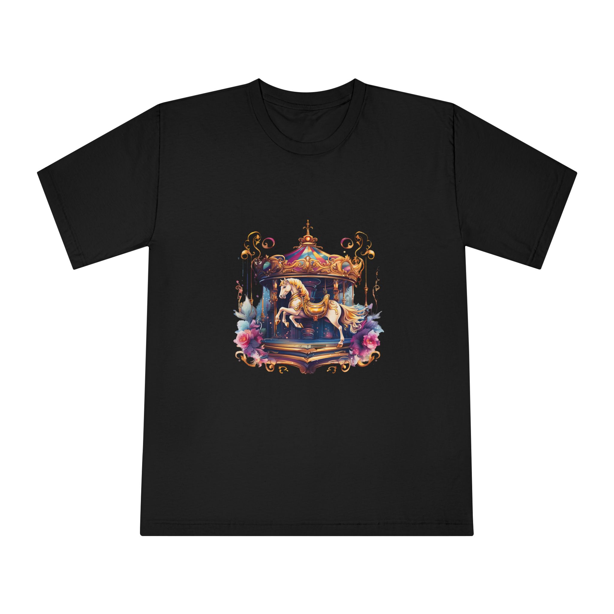 Unicorns 257 Unisex Classic Crewneck T Shirt - Image 5